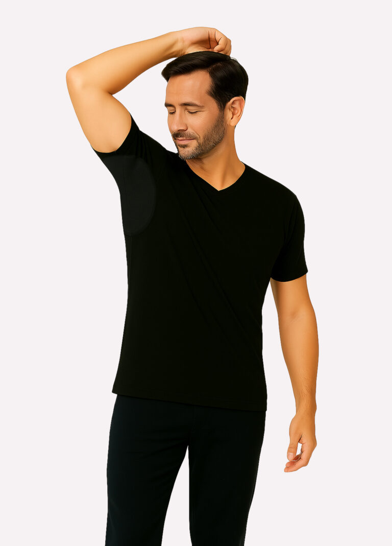 EXADRY™ MODAL NEGRU - Tricou de corp bărbați